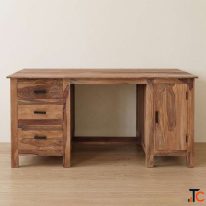 Nuravi Solid Sheesham Wood Study Desk