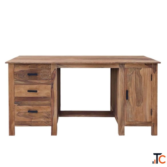 Nuravi Solid Sheesham Wood Study Desk