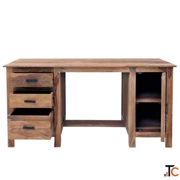 Nuravi Solid Sheesham Wood Study Desk