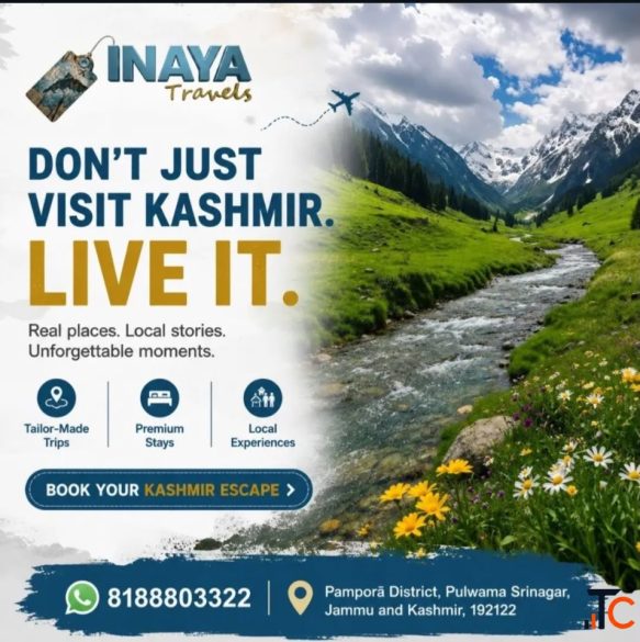 Trusted Travel Agency in Srinagar INAYA TRAVELS