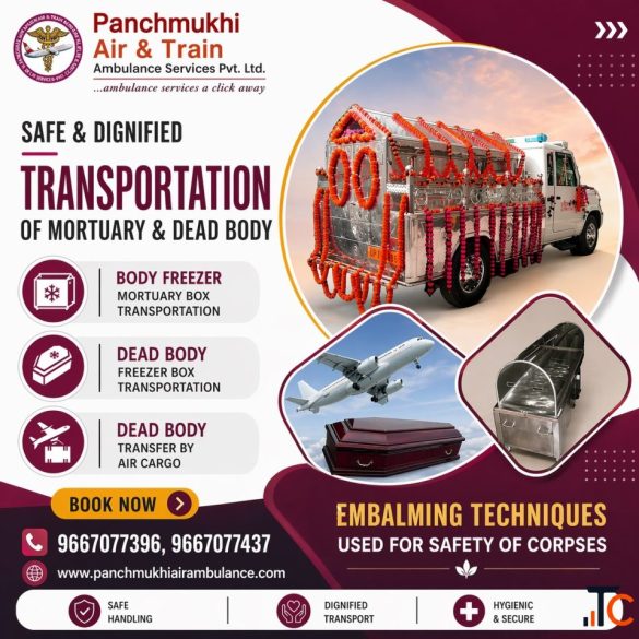 Panchmukhi Dead Body Transportation in Hyderabad- Compassionate Last Journey Support