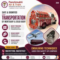 Panchmukhi Dead Body Transportation in Hyderabad- Compassionate Last Journey Support