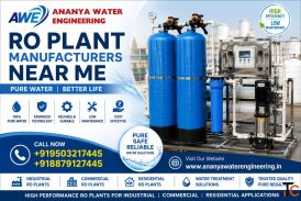 RO Plant Manufacturers Near Me Ananya Water Engineering