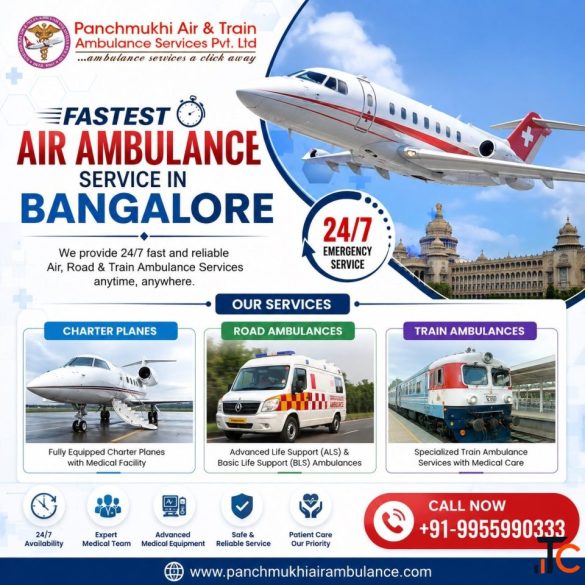 Panchmukhi Air Ambulance in Bangalore Follows Standard Procedures to Promote Safety