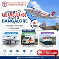 Panchmukhi Air Ambulance in Bangalore Follows Standard Procedures to Promote Safety