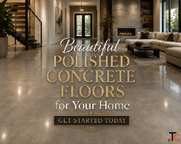 Beautiful Polished Concrete Floors for Your Home - Get Started Today