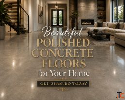 Beautiful Polished Concrete Floors for Your Home - Get Started Today