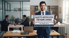 Professional Gazette Notification Assistance for Name Change