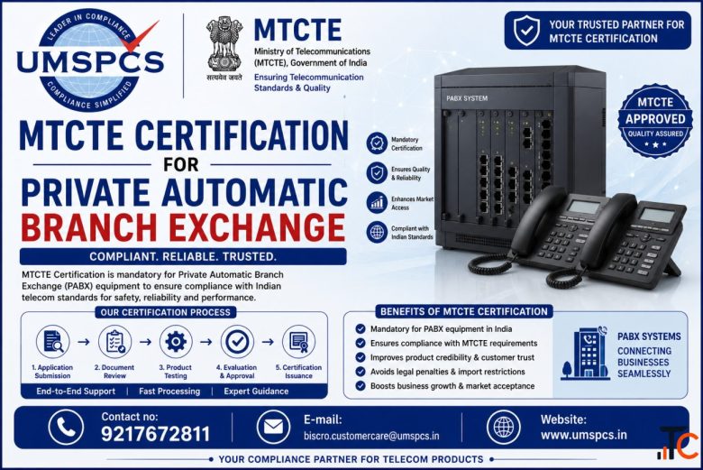 MTCTE Certification for Private Automatic Branch Exchange