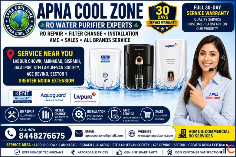 RO Water Repair Services Near Me in Labour Chowk Aminabad Bisrakh - APNA COOL ZONE
