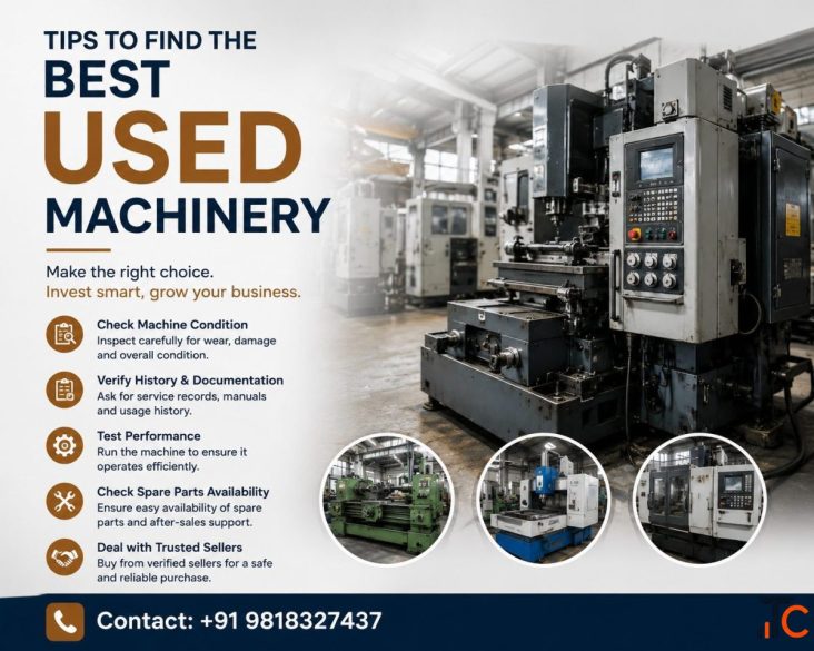 Tips to Find the Best Used Machinery - IndiaBizzness Industrial Marketplace
