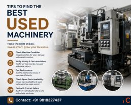 Tips to Find the Best Used Machinery - IndiaBizzness Industrial Marketplace