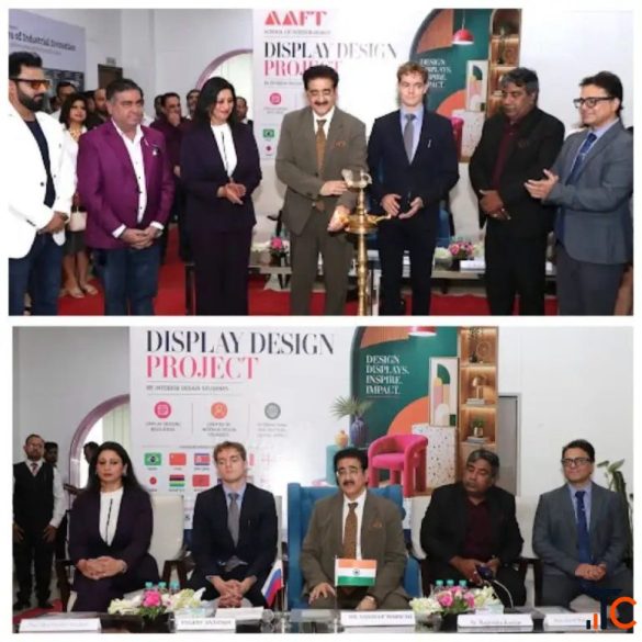 International Interior Design Exhibition by AAFT Students Inaugurated at Marwah Studios