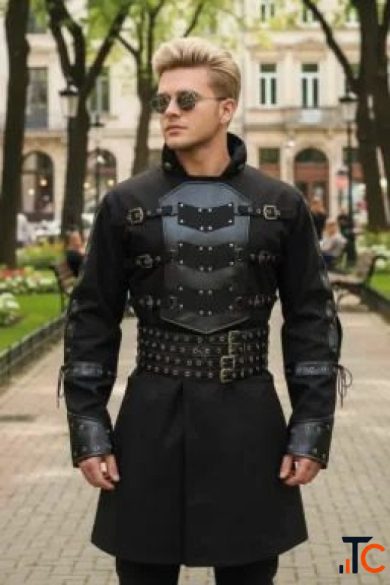 Steampunk Trench Coats for Men Victorian Steampunk Coats