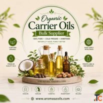 Organic Carrier Oils Bulk Supplier Aromaaz Oils
