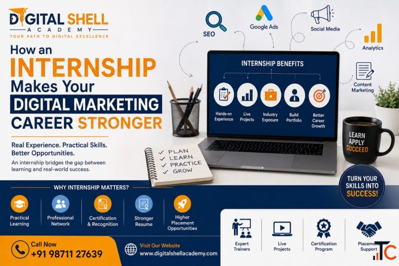 how Internship help in digital marketing career
