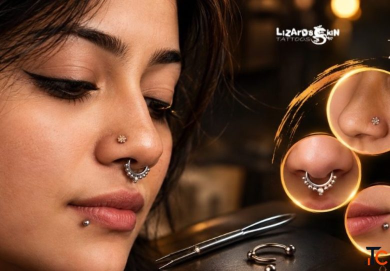 Piercing in Kolkata Stylish Nose Piercing Designs