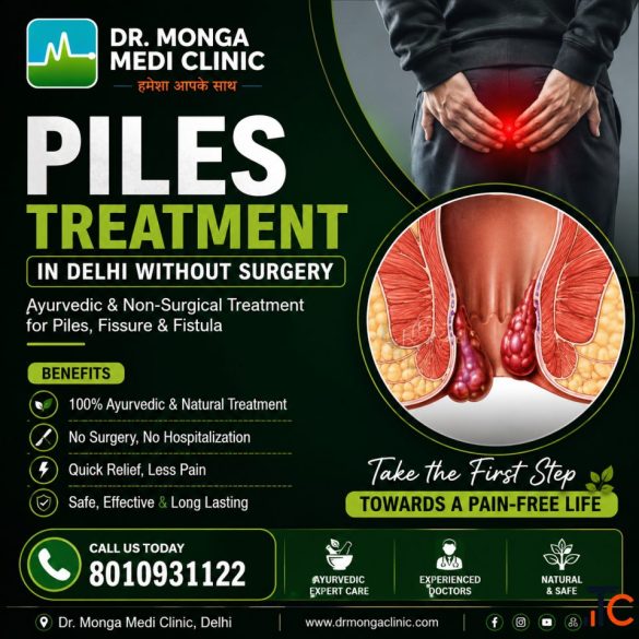 Piles Treatment in Delhi Without Surgery - Ayurvedic Care at Dr. Monga Medi Clinic
