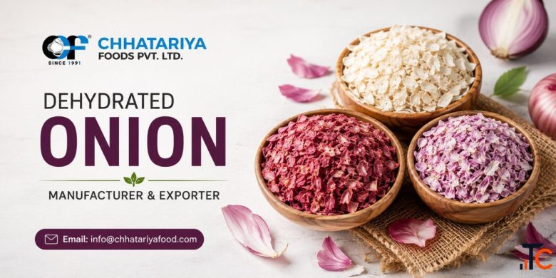 Dehydrated Red Onion Flakes for Food Ingredient Buyers in India