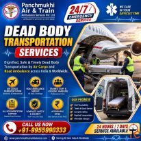 Panchmukhi Body Freezer Box Transportation in Vellore- a fully equipped mortuary ambulance