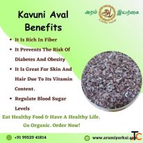 Buy Organic Kavuni Aval Online in Chennai
