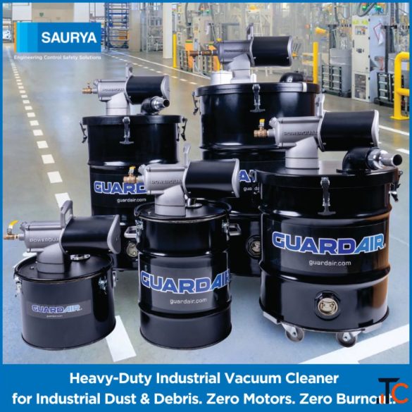 Heavy Duty Industrial Vacuum Cleaner - Saurya Safety