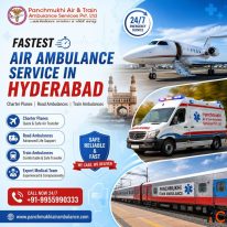 Panchmukhi Air Ambulance in Hyderabad is known for Providing Cost-Effective Relocation Services