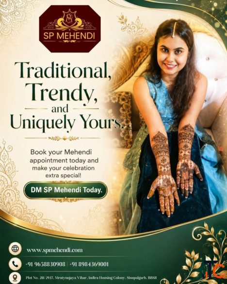 Best Bridal Mehendi Artist Bhubaneswar