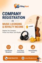 Company Registration on Music Licensing and Royalty Income
