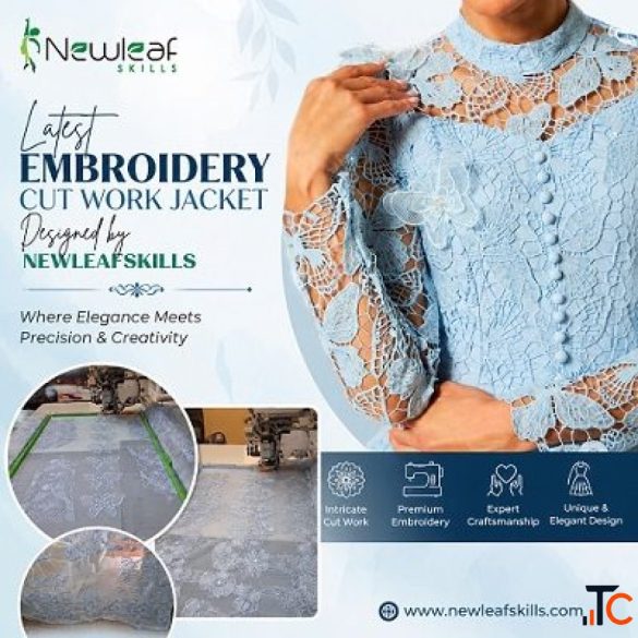 Cutwork embroidery with a stylish touch