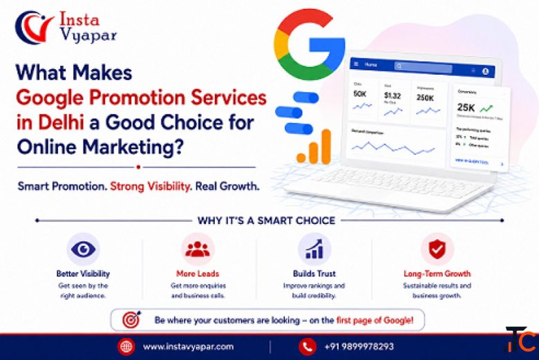 What Makes Google Promotion Services in Delhi a Good Choice for Online Marketing
