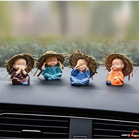 Buy Hat Monk for Car Dashboard - Cute Car Dashboard Accessories