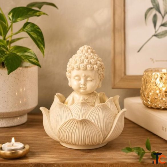 Buy Baby Buddha on Lotus - Beautiful Buddha Statue for Home Decor
