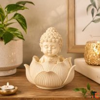 Buy Baby Buddha on Lotus - Beautiful Buddha Statue for Home Decor