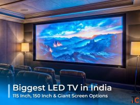 Biggest LED TV in India 115 Inch 150 Inch Giant Screen Options