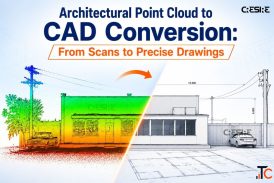 Architectural Point Cloud to CAD Conversion From Scans to Precise Drawings
