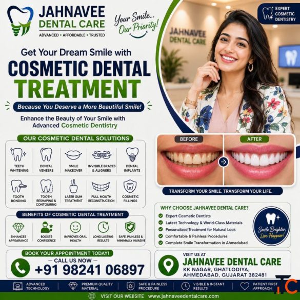 Cosmetic Dental Treatment in Ahmadabad Jahnavee Dental Care