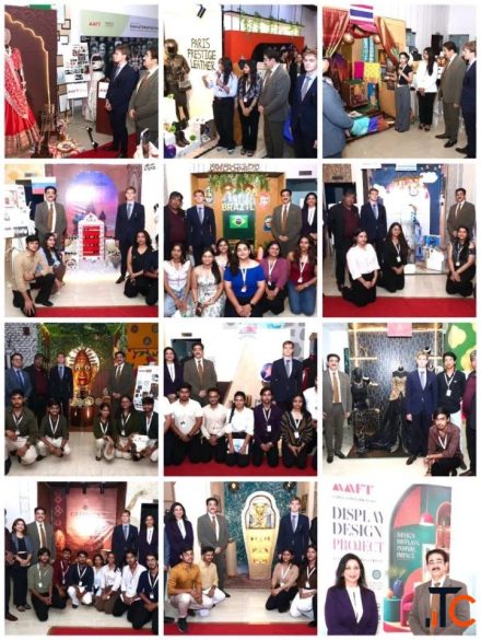 AAFT School of Interior Design Showcases Global Cultures Through Creative Exhibition at Marwah Studi