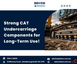Choose Durable CAT Undercarriage Solutions for Demanding Jobs