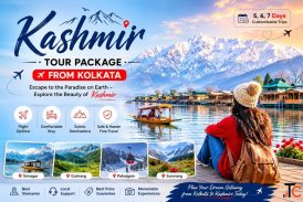 Kashmir Tour Package from Kolkata for Couples