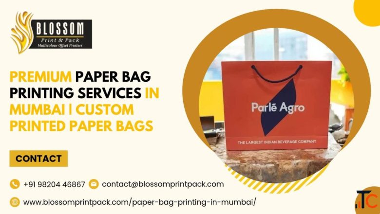 Premium Paper Bag Printing Services in Mumbai Custom Printed Paper Bags