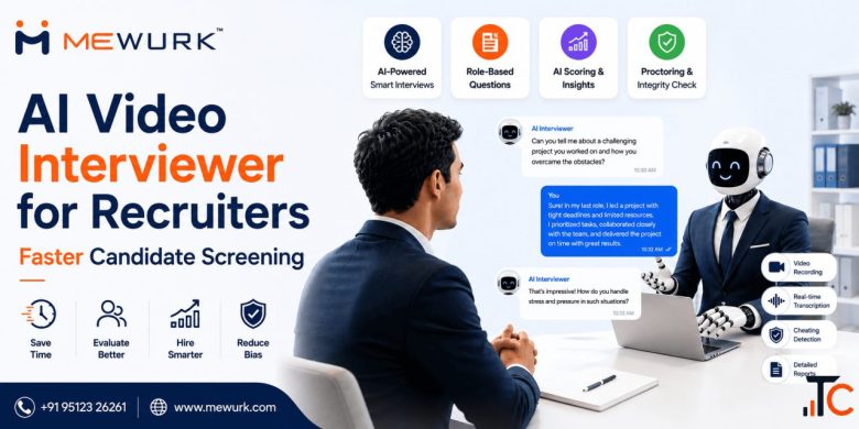 AI Video Interviewer for Recruiters Faster Candidate Screening Mewurk