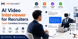 AI Video Interviewer for Recruiters Faster Candidate Screening Mewurk