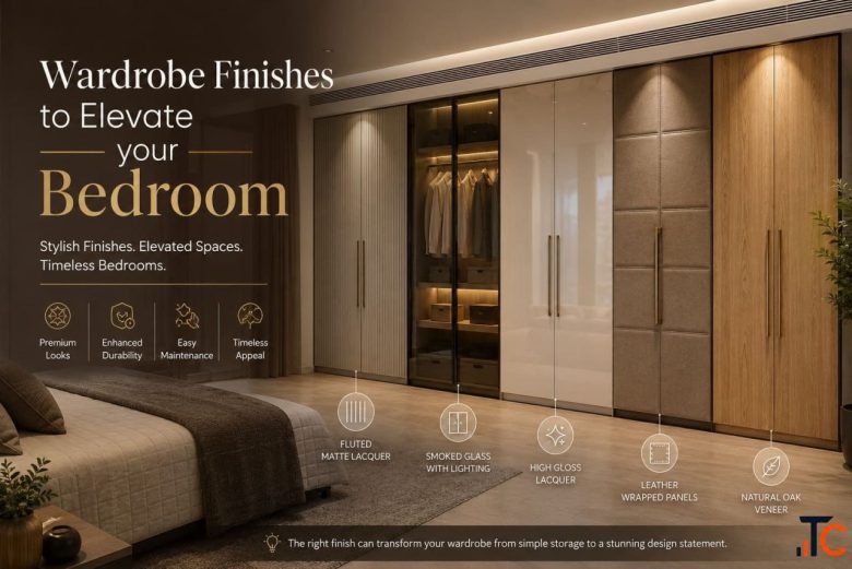 Wardrobe Finishes to Elevate Your Bedroom