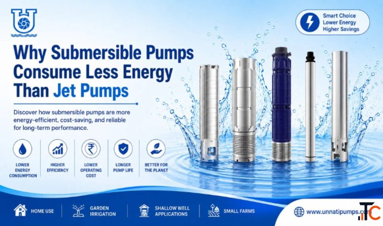 Why Submersible Pumps Use Less Energy Than Jet Pump System