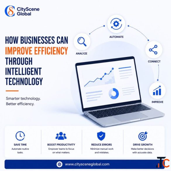 How Businesses Can Improve Efficiency Through Intelligent Technology CityScene Global