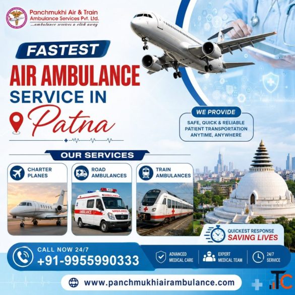 Special Medical Transfers Can Be Booked At Panchmukhi Air Ambulance in Patna