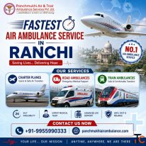 Panchmukhi Air Ambulance in Ranchi Is Known For Providing Top-Tier Relocation Services