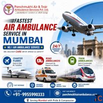 Panchmukhi Air Ambulance in Mumbai Works with the Responsibility of Meeting Your Needs