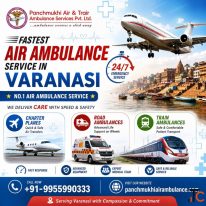 Panchmukhi Air Ambulance in Varanasi Provides a Well-Supervised Relocation Service